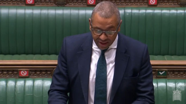 James Cleverly MP speaking at the Dispatch Box in the House of Commons, 9 Jul 2020