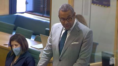 James Cleverly speaking in a Westminster Hall debate held in Portcullis House