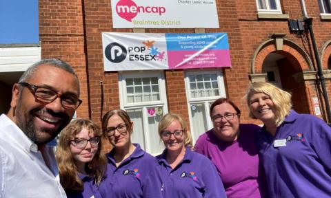 James Cleverly MP visits POP Essex