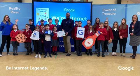 James Cleverly visits Bocking Church Street Primary School