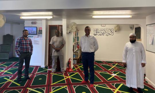 James Cleverly visits the Al Falah Braintree Islamic Centre