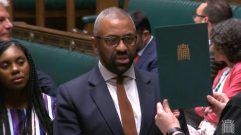 Rt Hon James Cleverly MP takes the Oath of Allegiance